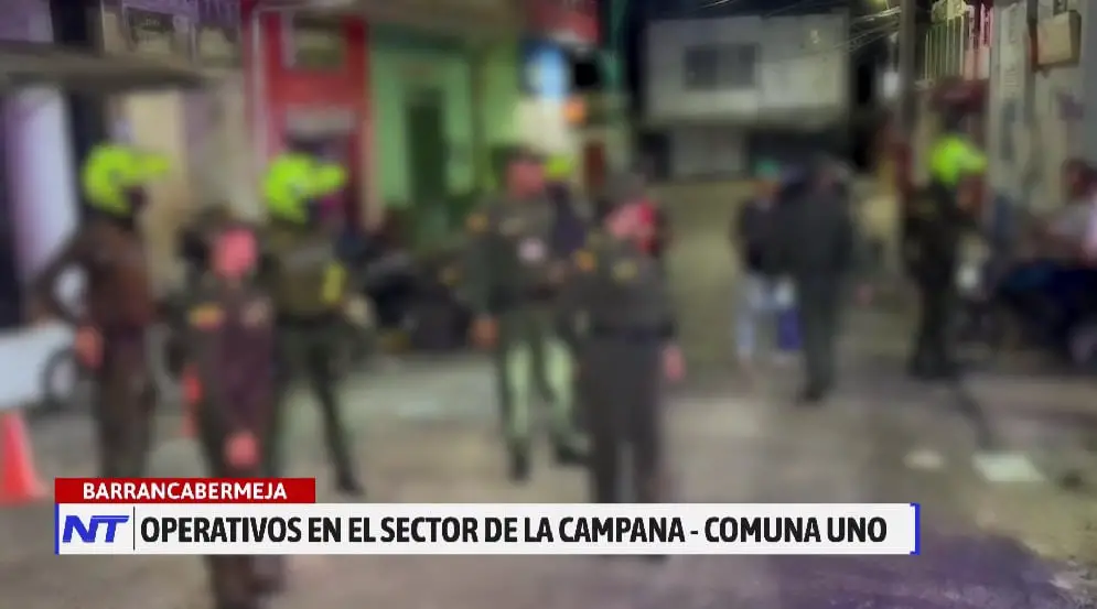 Operativos en Barrancabermeja
