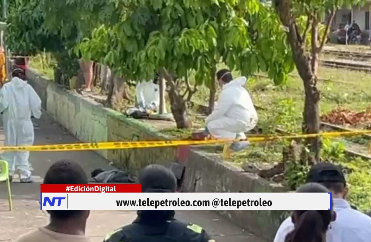 ataque sicarial en la comuna 5, ataque sicarial barrio Santana, homicidio en comuna 5, violencia en comuna 5, sicarial en vías férreas, Óscar Eduardo Vélez, víctimas de ataques sicariales, comuna 5 violencia 2024, asesinato en barrio Santana, crimen en comuna 5