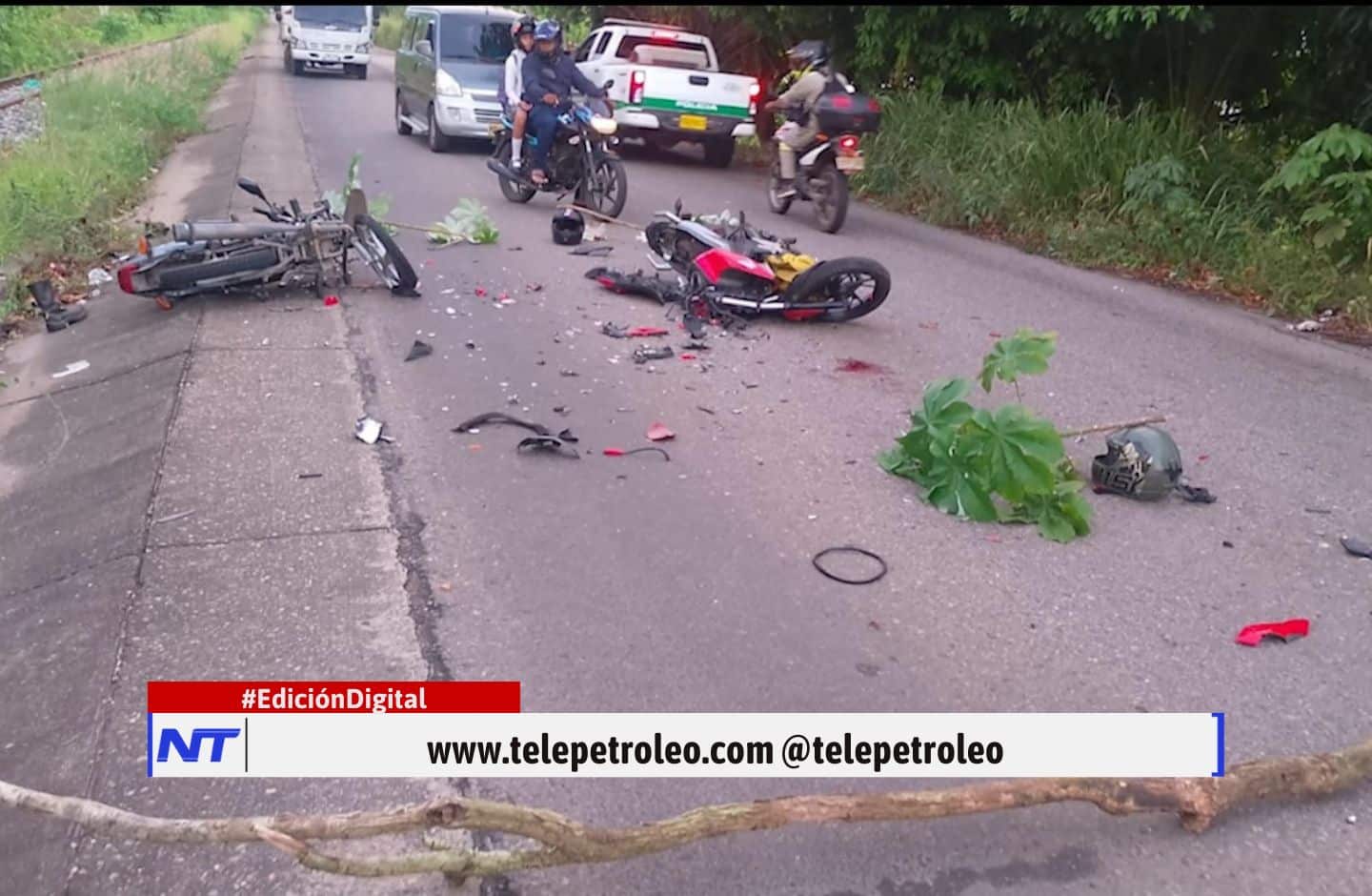 Accidente en Barrancabermeja, accidente de tránsito en Santander, choque de motocicletas en Barrancabermeja, siniestro vial en El Llanito, fallecido en accidente de moto Barrancabermeja, investigación accidente Barrancabermeja, seguridad vial en Barrancabermeja, precaución en vías rurales Santander, accidente mortal en motocicleta Barrancabermeja, recomendaciones de tránsito en Barrancabermeja
