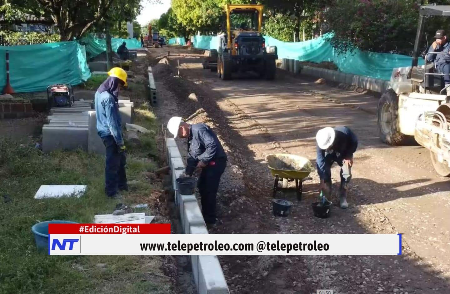 mejoramiento vial en Barrancabermeja, pavimentación en Barrancabermeja, obras viales comuna 4, infraestructura urbana Barrancabermeja, construcción de vías en Barrancabermeja, proyectos de movilidad Barrancabermeja, desarrollo urbano en Barrancabermeja, pavimentación comuna 4 Barrancabermeja, conectividad vial Barrancabermeja, avance de obras en Barrancabermeja