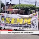 Paro nacional de maestros en Colombia, FECODE paro nacional, docentes colombianos en protesta, magisterio colombiano movilización, acuerdo 003 de 2024 FECODE, salud del magisterio en Colombia, paro de educadores colombianos, maestros exigen mejores condiciones laborales, protesta educativa en Barrancabermeja, paro de 24 horas FECODE