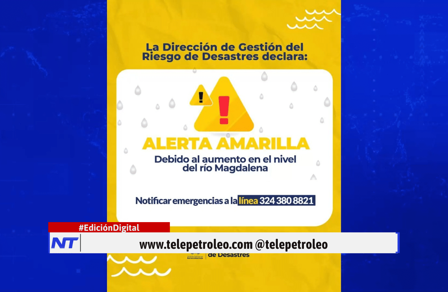 alerta amarilla en Barrancabermeja por aumento del río Magdalena, nivel del río Magdalena en Barrancabermeja, alerta por crecimiento del río Magdalena, riesgo de inundaciones en Barrancabermeja, zonas ribereñas del río Magdalena, monitoreo del río Magdalena, aumento del caudal del río Magdalena, gestión del riesgo en Barrancabermeja, prevención de inundaciones en Barrancabermeja, vigilancia del río Magdalena