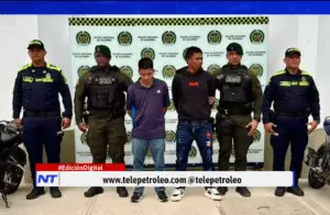 captura de los asesinos del patrullero Jamer Guisepe Martínez, asesinato de patrullero en Barrancabermeja, captura de alias Joya y Juan Tobar, homicidio de policía en Colombia, investigación Policía y Fiscalía Barrancabermeja, crimen en la comuna 3 de Barrancabermeja, justicia por patrullero asesinado, operativo policial en Bucaramanga y Ocaña, robo y homicidio en Barrancabermeja, lucha contra la impunidad en Colombia