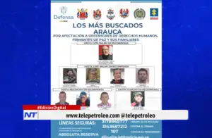 cartel de los más buscados operación TEMIS 2026