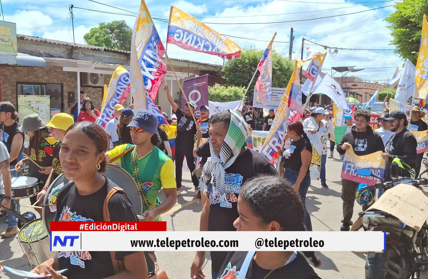 Movilización contra el fracking en Puerto Wilches reúne a comunidades en defensa del agua y el territorio