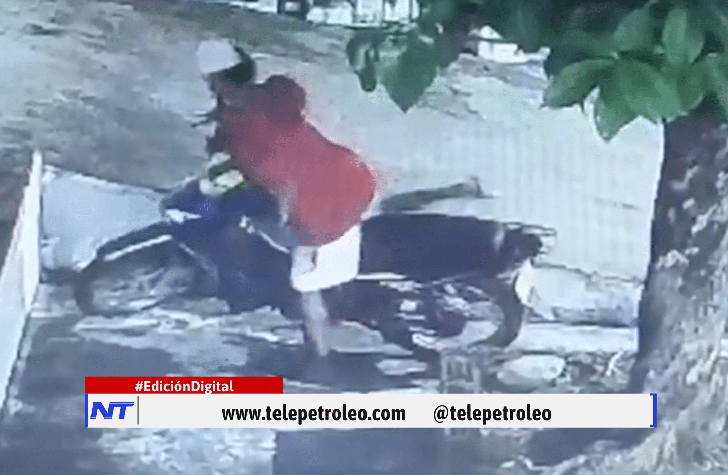 Recuperación de motocicleta hurtada