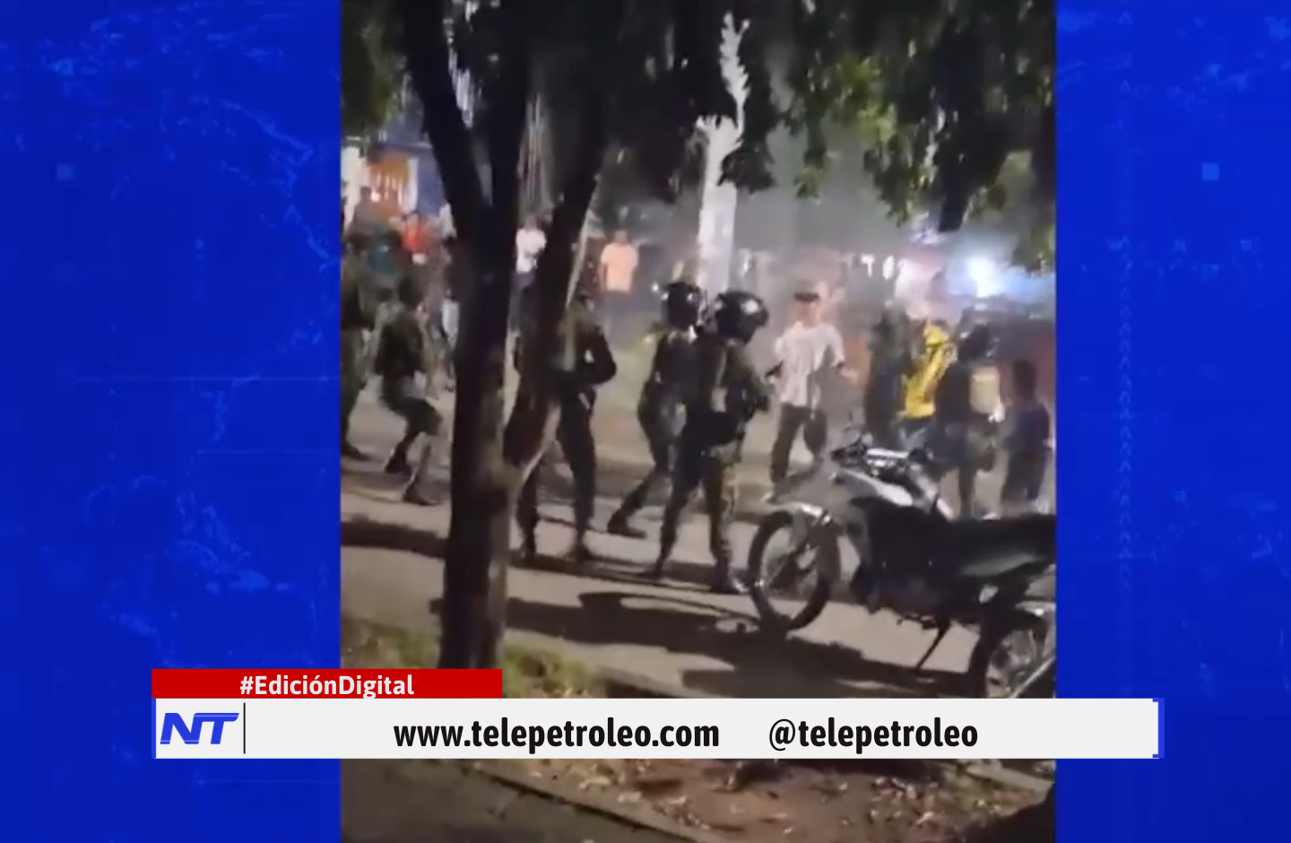 Enfrentamiento entre Ejército y civiles en El Llanito generó momentos de tensión durante operativo militar