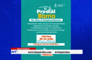 ¡Últimos 4 días! Predial al barrio en Palmira ofrece descuentos y asesorías tributarias
