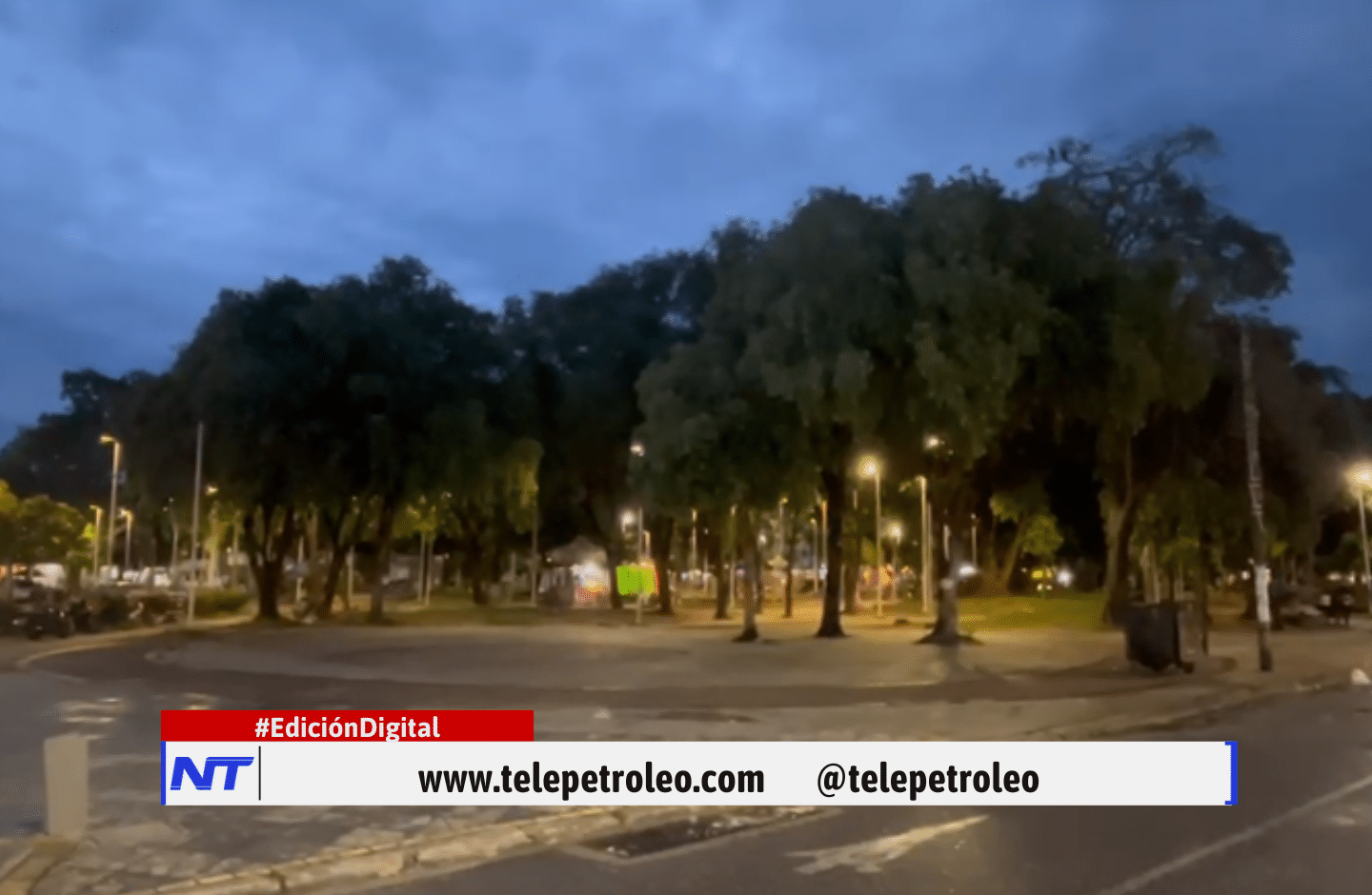 ¡Urgente! 2 semanas sin iluminación Parque a la Vida Barrancabermeja aumentan la preocupación por la inseguridad
