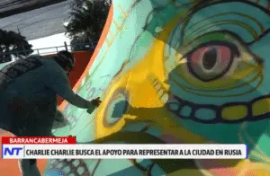 Charlie Charlie graffiti Barrancabermeja 5 inspiradoras razones por las que este artista busca conquistar un certamen internacional