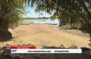 Nivel de la ciénaga San Silvestre baja 70 centímetros y enciende las alertas por el agua en Barrancabermeja